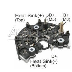 RB-110H - MOBILETRON, ΑΝΟΡΘΩΣΗ ΔΥΝΑΜΟΥ BOSCH 122mm 50Amp