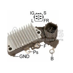 VR-H2005-64A - MOBILETRON, ΑΥΤΟΜΑΤΟΣ ΔΥΝΑΜΟΥ DENSO 14V TOYOTA