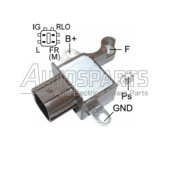 IN6302 - TRANSPO, ΑΥΤΟΜΑΤΟΣ ΔΥΝΑΜΟΥ DENSO 14V TOYOTA