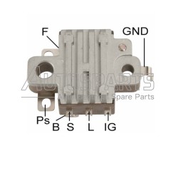 VR-H2005-2 - CARGO, ΑΥΤΟΜΑΤΟΣ ΔΥΝΑΜΟΥ DENSO ΕΝΣΩΜΑΤΩΜΕΝΟΣ VW TARO,  TOYOTA HILUX 