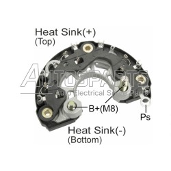 RB-116H - MOBILETRON, ΑΝΟΡΘΩΣΗ ΔΥΝΑΜΟΥ BOSCH 120mm 50Amp