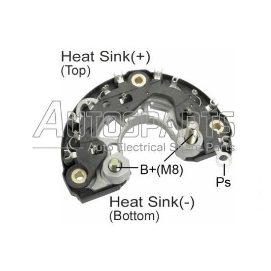 RB-116H - MOBILETRON, ΑΝΟΡΘΩΣΗ ΔΥΝΑΜΟΥ BOSCH 120mm 50Amp RB-116H - MOBILETRON, ΑΝΟΡΘΩΣΗ ΔΥΝΑΜΟΥ BOSCH 120mm 50Amp