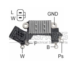 139980 - PROTECH, ΑΥΤΟΜΑΤΟΣ ΔΥΝΑΜΟΥ HITACHI 14V OPEL