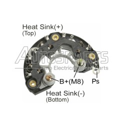 RB-113H - MOBILETRON, ΑΝΟΡΘΩΣΗ ΔΥΝΑΜΟΥ BOSCH 120mm 50Amp