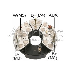 RB-62H - MOBILETRON, ΑΝΟΡΘΩΣΗ ΔΥΝΑΜΟΥ BOSCH 120mm 40Amp