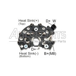 RB-107H - MOBILETRON, ΑΝΟΡΘΩΣΗ ΔΥΝΑΜΟΥ BOSCH 122mm 50Amp