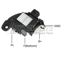 VR-F164 - MOBILETRON, ΑΥΤΟΜΑΤΟΣ ΔΥΝΑΜΟΥ MARELLI DENSO 14V TOYOTA