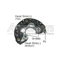 RB-117H - MOBILETRON, ΑΝΟΡΘΩΣΗ ΔΥΝΑΜΟΥ BOSCH 120mm 50Amp