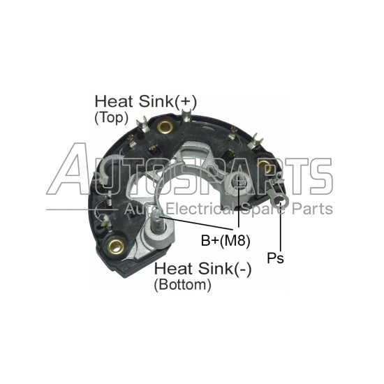 RB-117H - MOBILETRON, ΑΝΟΡΘΩΣΗ ΔΥΝΑΜΟΥ BOSCH 120mm 50Amp RB-117H - MOBILETRON, ΑΝΟΡΘΩΣΗ ΔΥΝΑΜΟΥ BOSCH 120mm 50Amp