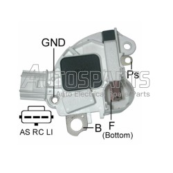 GA123 - GAUSS, ΑΥΤΟΜΑΤΟΣ ΔΥΝΑΜΟΥ MARELLI 14V FORD FOCUS 