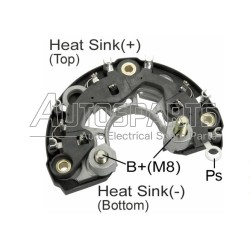 RB-119H - MOBILETRON, ΑΝΟΡΘΩΣΗ ΔΥΝΑΜΟΥ BOSCH 120mm 50Amp 
