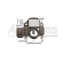 GA780 - GAUSS, ΑΥΤΟΜΑΤΟΣ ΔΥΝΑΜΟΥ MITSUBISHI 14V TOYOTA