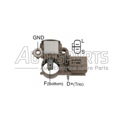 GA848 - GAUSS, ΑΥΤΟΜΑΤΟΣ ΔΥΝΑΜΟΥ MITSUBISHI 14V NISSAN