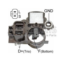 GA802 - GAUSS, ΑΥΤΟΜΑΤΟΣ ΔΥΝΑΜΟΥ MITSUBISHI 14V HYUNDAI