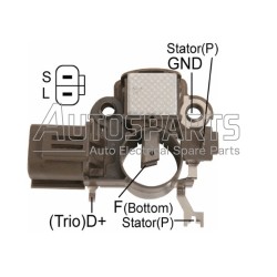 132914 - HUCO, ΑΥΤΟΜΑΤΟΣ ΔΥΝΑΜΟΥ MITSUBISHI 14V FORD