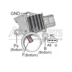 VR-F900 - MOBILETRON, ΑΥΤΟΜΑΤΟΣ ΔΥΝΑΜΟΥ MOTORCRAFT 14V FORD 