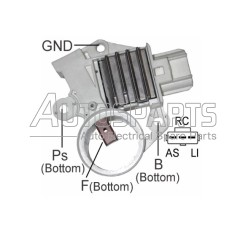 VR-F910 - MOBILETRON, ΑΥΤΟΜΑΤΟΣ ΔΥΝΑΜΟΥ MOTORCRAFT 14V FORD 