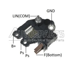 599373 - VALEO, ΑΥΤΟΜΑΤΟΣ ΔΥΝΑΜΟΥ VALEO 14V MERCEDES-BENZ