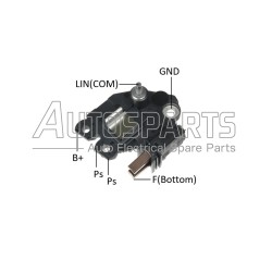 599373 - VALEO, ΑΥΤΟΜΑΤΟΣ ΔΥΝΑΜΟΥ VALEO 14V MERCEDES-BENZ
