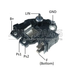 593975 - VALEO, ΑΥΤΟΜΑΤΟΣ ΔΥΝΑΜΟΥ VALEO 14V MERCEDES