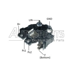 593975 - VALEO, ΑΥΤΟΜΑΤΟΣ ΔΥΝΑΜΟΥ VALEO 14V MERCEDES