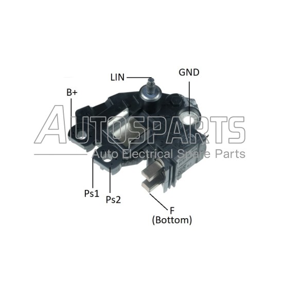 593975 - VALEO, ΑΥΤΟΜΑΤΟΣ ΔΥΝΑΜΟΥ VALEO 14V MERCEDES