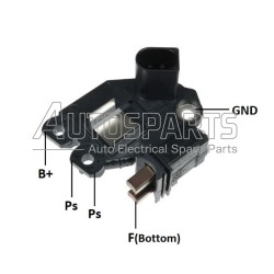 593780 - VALEO, ΑΥΤΟΜΑΤΟΣ ΔΥΝΑΜΟΥ VALEO 14V MERCEDES (BSS)