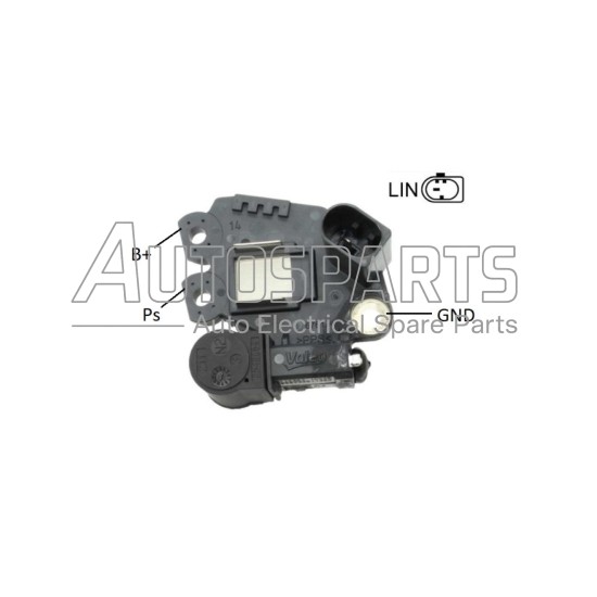 599236 - VALEO, ΑΥΤΟΜΑΤΟΣ ΔΥΝΑΜΟΥ VALEO 14V AUDI, VW
