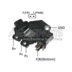 IA7024(VALEO) - PROTECH, ΑΥΤΟΜΑΤΟΣ ΔΥΝΑΜΟΥ VALEO 14V OPEL