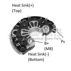 IBR266 - TRANSPO, ΑΝΟΡΘΩΣΗ ΔΥΝΑΜΟΥ BOSCH 129mm 50Amp