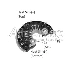 IBR266 - TRANSPO, ΑΝΟΡΘΩΣΗ ΔΥΝΑΜΟΥ BOSCH 129mm 50Amp