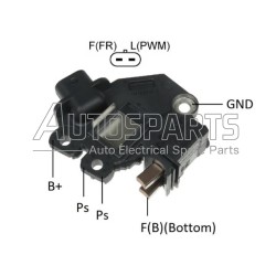 599386 - VALEO, ΑΥΤΟΜΑΤΟΣ ΔΥΝΑΜΟΥ VALEO 14V OPEL