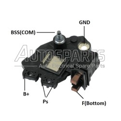 595446 - VALEO, ΑΥΤΟΜΑΤΟΣ ΔΥΝΑΜΟΥ VALEO 14V BMW BSS (COM)