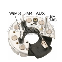 IBR313 - TRANSPO, ΑΝΟΡΘΩΣΗ ΔΥΝΑΜΟΥ BOSCH 114mm 50Amp