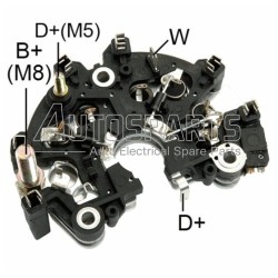 IBR844 - TRANSPO, ΑΝΟΡΘΩΣΗ ΔΥΝΑΜΟΥ BOSCH 112mm 50Amp