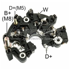 IBR844 - TRANSPO, ΑΝΟΡΘΩΣΗ ΔΥΝΑΜΟΥ BOSCH 112mm 50Amp