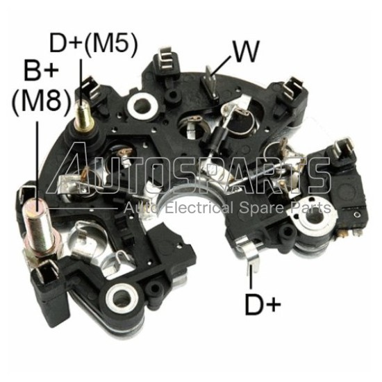 IBR844 - TRANSPO, ΑΝΟΡΘΩΣΗ ΔΥΝΑΜΟΥ BOSCH 112mm 50Amp
