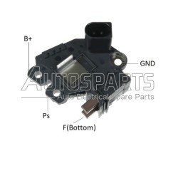 599304 - VALEO, ΑΥΤΟΜΑΤΟΣ ΔΥΝΑΜΟΥ VALEO 14V MITSUBISHI, SMART