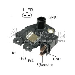 593689 - VALEO, ΑΥΤΟΜΑΤΟΣ ΔΥΝΑΜΟΥ VALEO 14V RENAULT, OPEL, NISSAN, VOLVO 