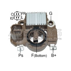 M582 - WAIGLOBAL, ΑΥΤΟΜΑΤΟΣ ΔΥΝΑΜΟΥ VALEO 14V MANDO DAEWOO MATIZ