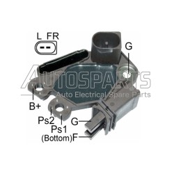 593368 - VALEO, ΑΥΤΟΜΑΤΟΣ ΔΥΝΑΜΟΥ VALEO 14V VW 