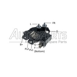 1.4051.1 - GEBE, ΑΥΤΟΜΑΤΟΣ ΔΥΝΑΜΟΥ VALEO 14V CITROEN, PEUGEOT