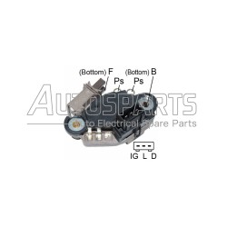 593333 - VALEO O.E.M, ΑΥΤΟΜΑΤΟΣ ΔΥΝΑΜΟΥ VALEO 14V BMW 