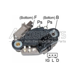 593347 - VALEO O.E.M, ΑΥΤΟΜΑΤΟΣ ΔΥΝΑΜΟΥ VALEO 14V BMW 