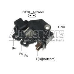 1174599386 - VALEO, ΑΥΤΟΜΑΤΟΣ ΔΥΝΑΜΟΥ VALEO 14V OPEL 