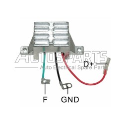 029751.00 - MENBERS, ΑΥΤΟΜΑΤΟΣ ΔΥΝΑΜΟΥ VALEO 14V (MOTOROLA)  
