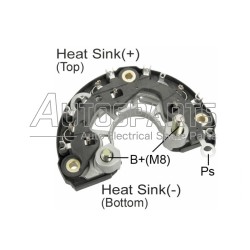 IBR244 - TRANSPO, ΑΝΟΡΘΩΣΗ ΔΥΝΑΜΟΥ BOSCH 120mm 50Amp