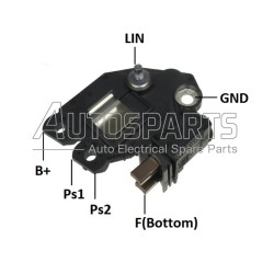 IA7264(VALEO) - PROTECH(VALEO), ΑΥΤΟΜΑΤΟΣ ΔΥΝΑΜΟΥ VALEO 14V 
