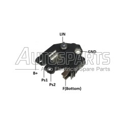 IA7264(VALEO) - PROTECH(VALEO), ΑΥΤΟΜΑΤΟΣ ΔΥΝΑΜΟΥ VALEO 14V 