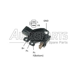 VR-V8326 - MOBILETRON, ΑΥΤΟΜΑΤΟΣ ΔΥΝΑΜΟΥ VALEO 14V HYUNDAI & KIA
